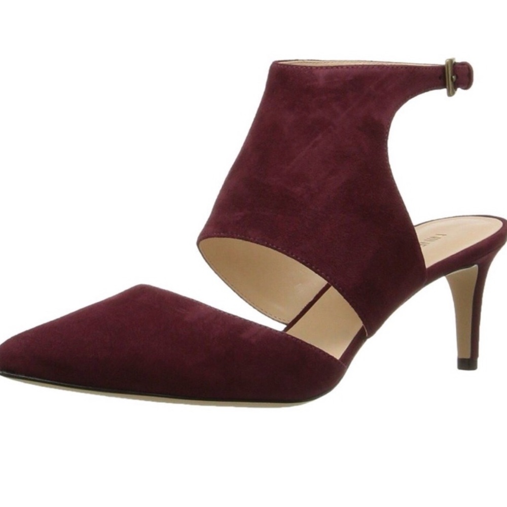 Nine West Burgundy Heels
